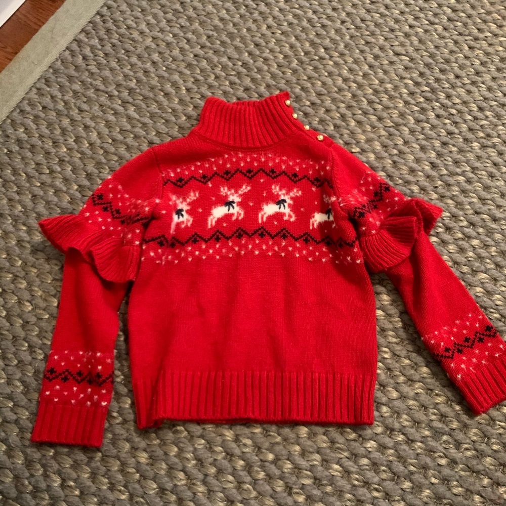 Janie and Jack sweater. Stunning for the holidays!